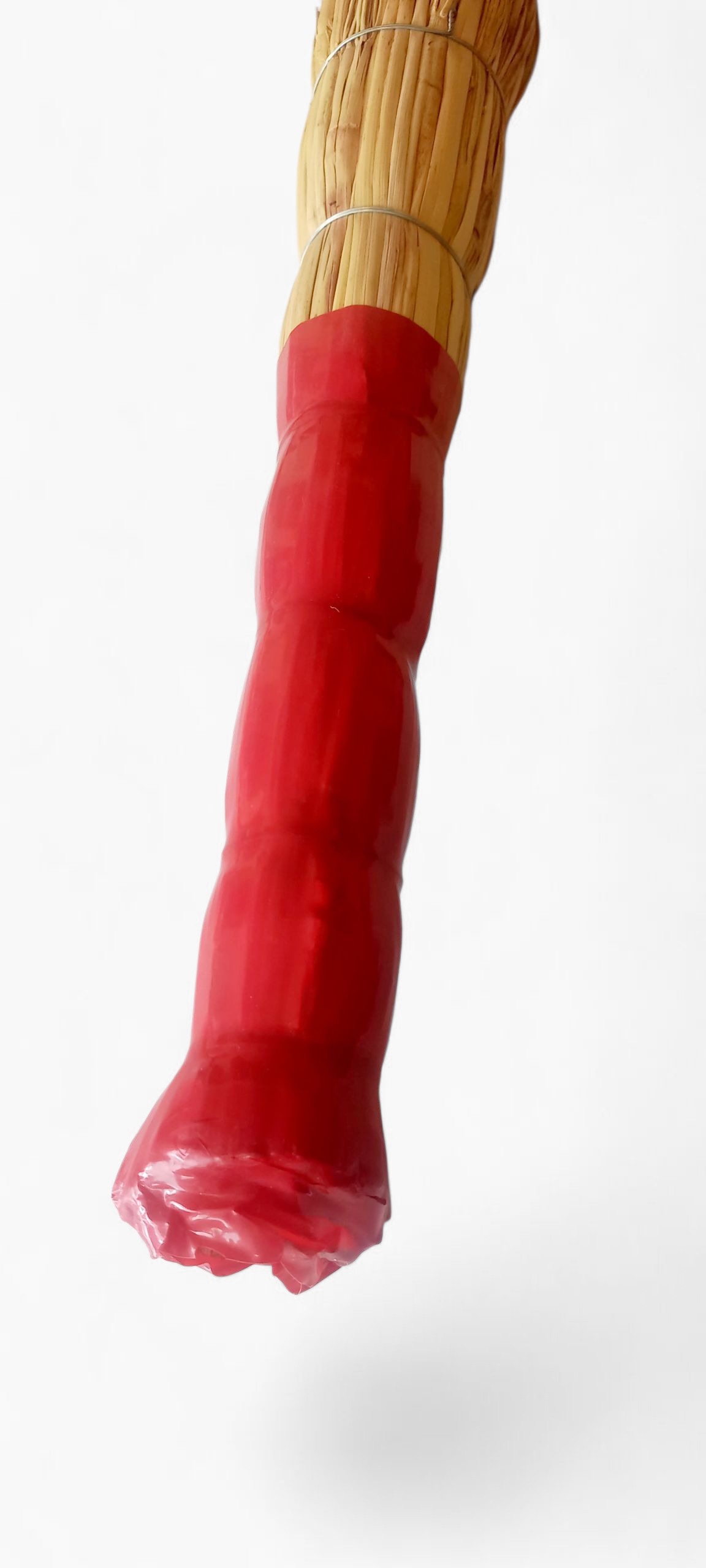 Автомобильный веник из сорго для салона